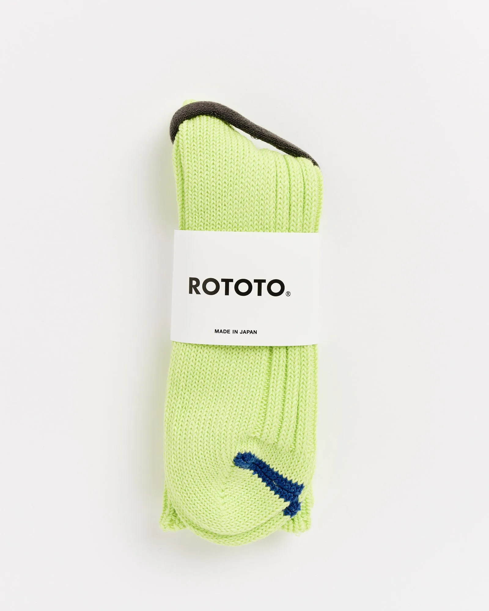 1523 Socks in Lime