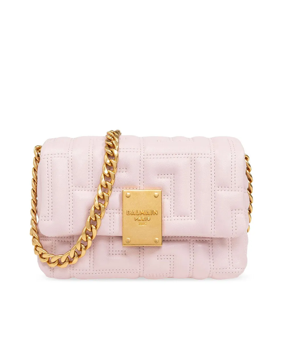 1945 Small Soft Quilted Crossbody in Rose Pink