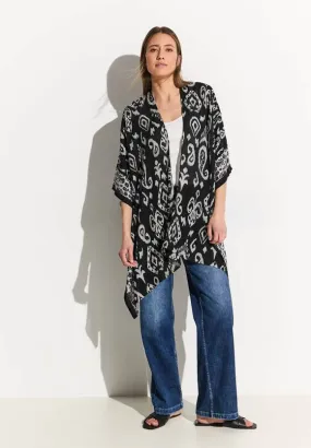 580746- Printed Kimono - Cecil