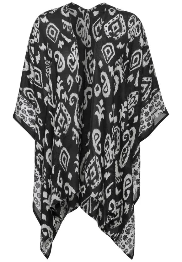 580746- Printed Kimono - Cecil