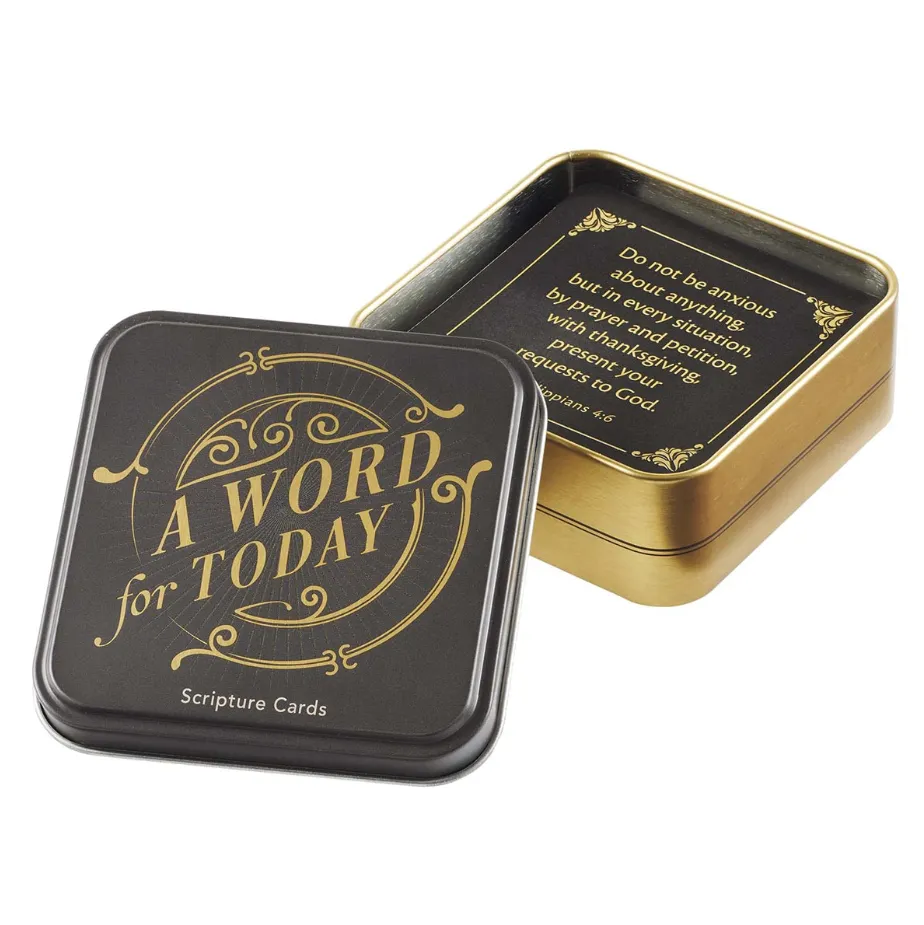 A Word for Today Cards in Tin