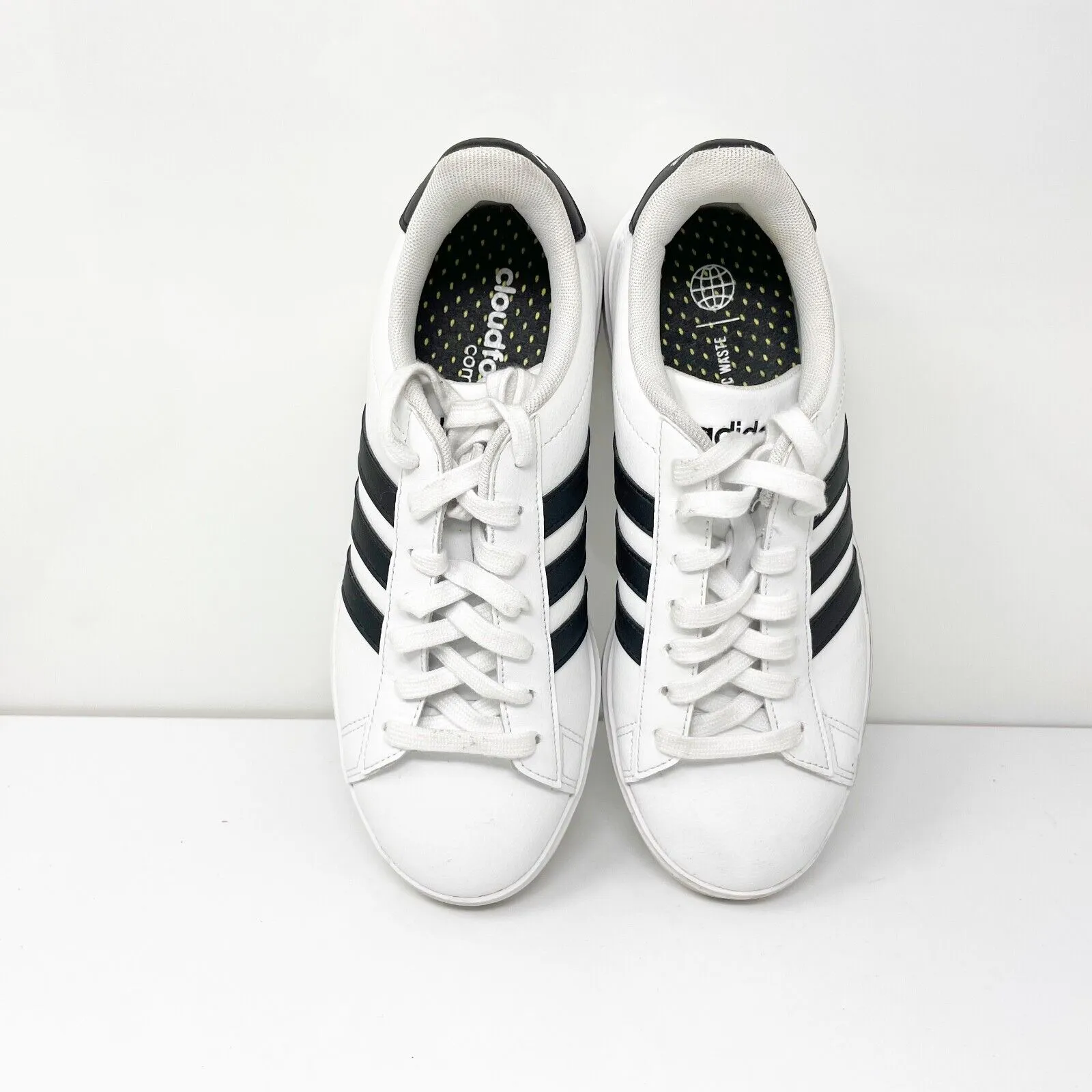 Adidas Womens Grand Court 2.0 GW9214 White Casual Shoes Sneakers Size 6