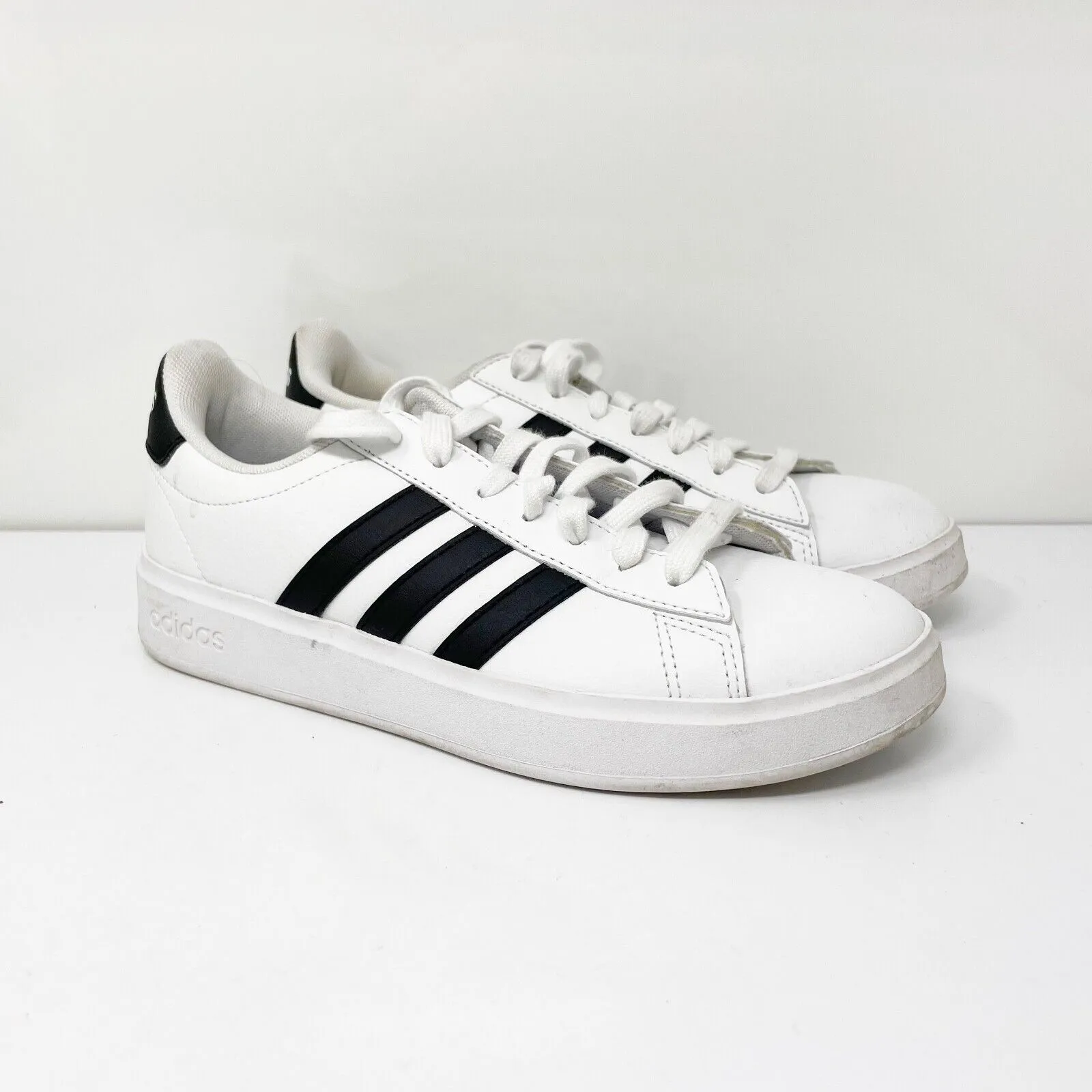 Adidas Womens Grand Court 2.0 GW9214 White Casual Shoes Sneakers Size 6