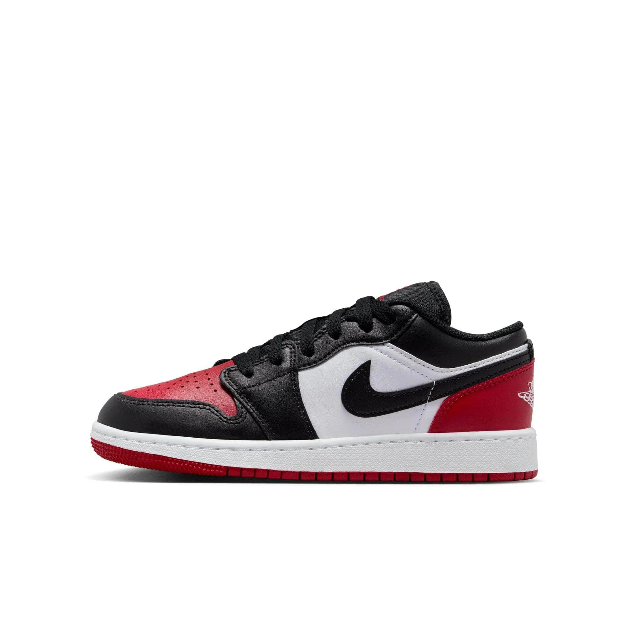 Air Jordan 1 Low Bred Toe 2.0 - Boy's Grade School