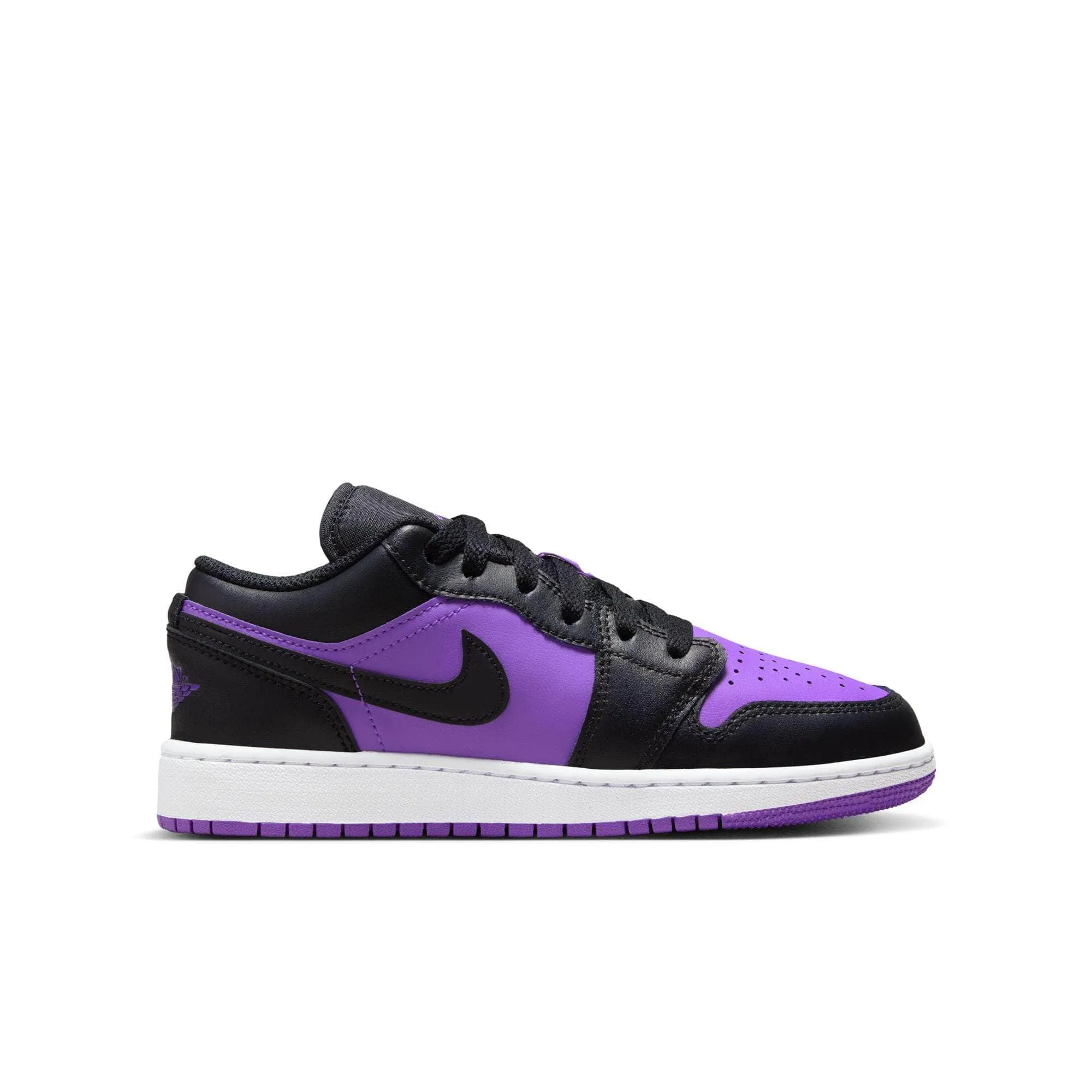 Air Jordan 1 Low  “Electric Violet” - Boy's Grade School