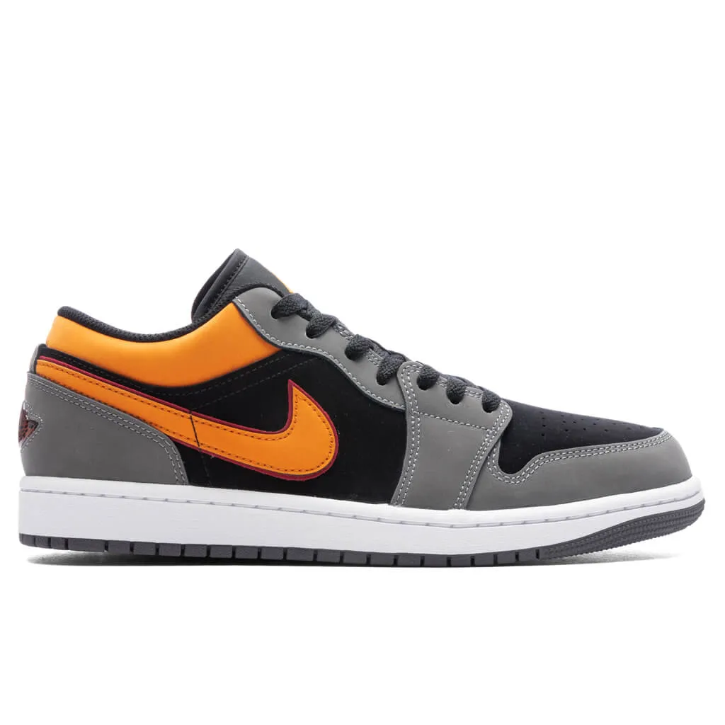 Air Jordan 1 Low SE Craft - Black/Vivid Orange/Light Graphite