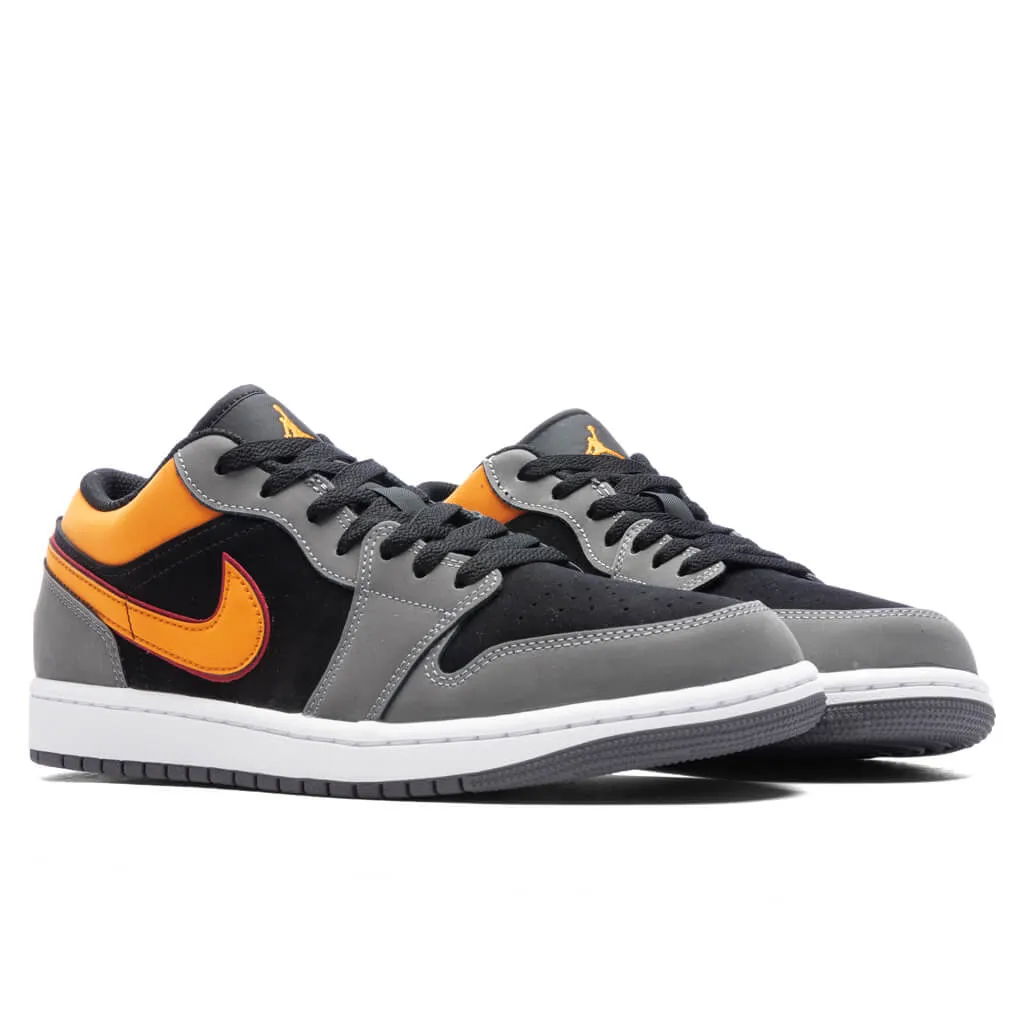 Air Jordan 1 Low SE Craft - Black/Vivid Orange/Light Graphite