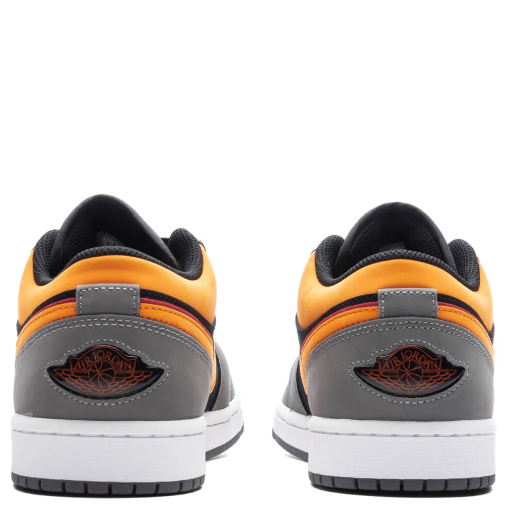 Air Jordan 1 Low SE Craft - Black/Vivid Orange/Light Graphite