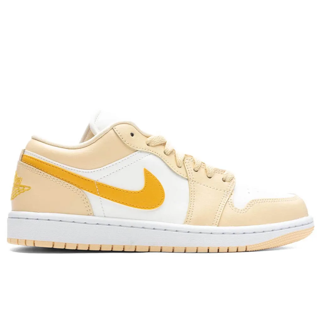 Air Jordan 1 Low Women's - Sail/Yellow Ochre/Pale Vanilla