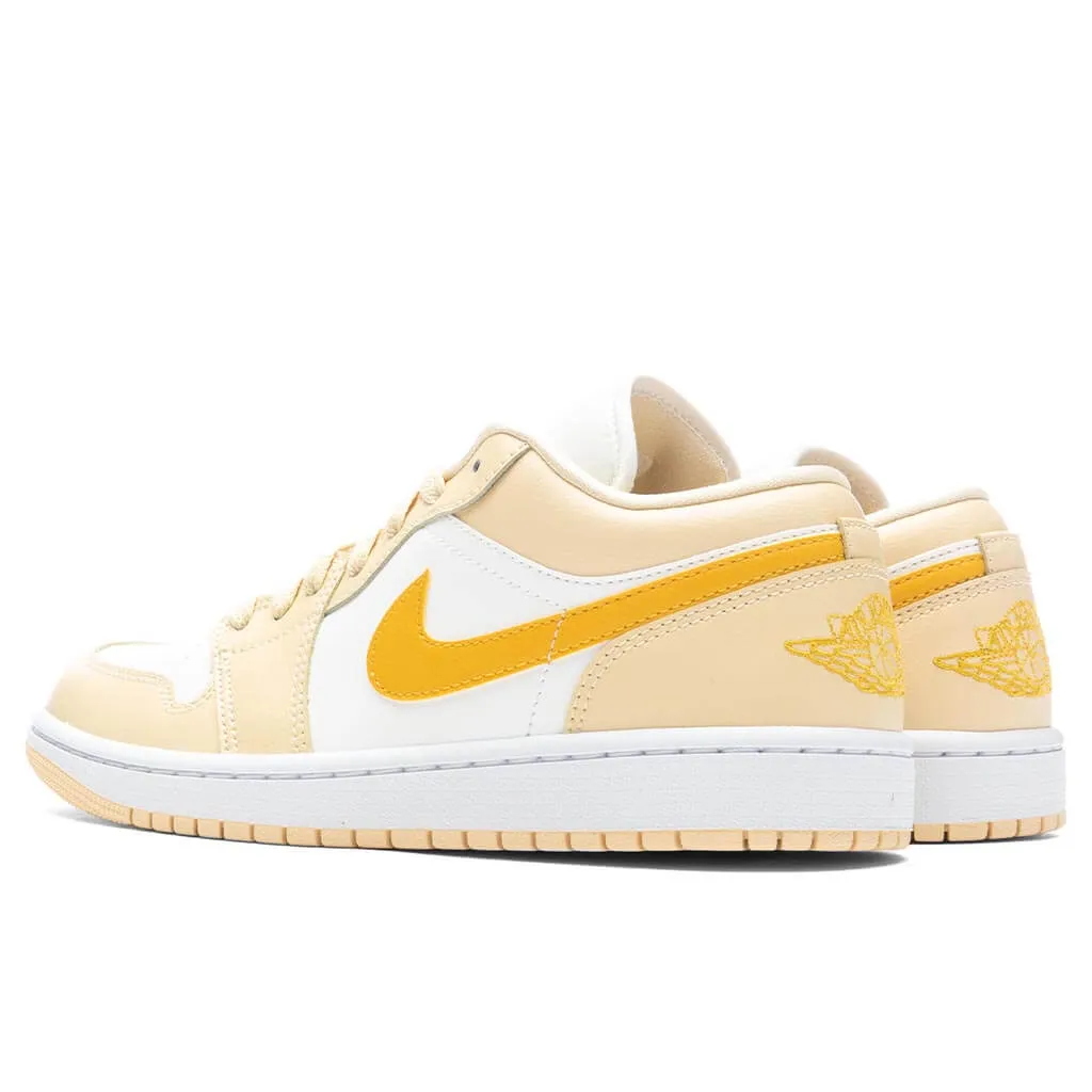 Air Jordan 1 Low Women's - Sail/Yellow Ochre/Pale Vanilla