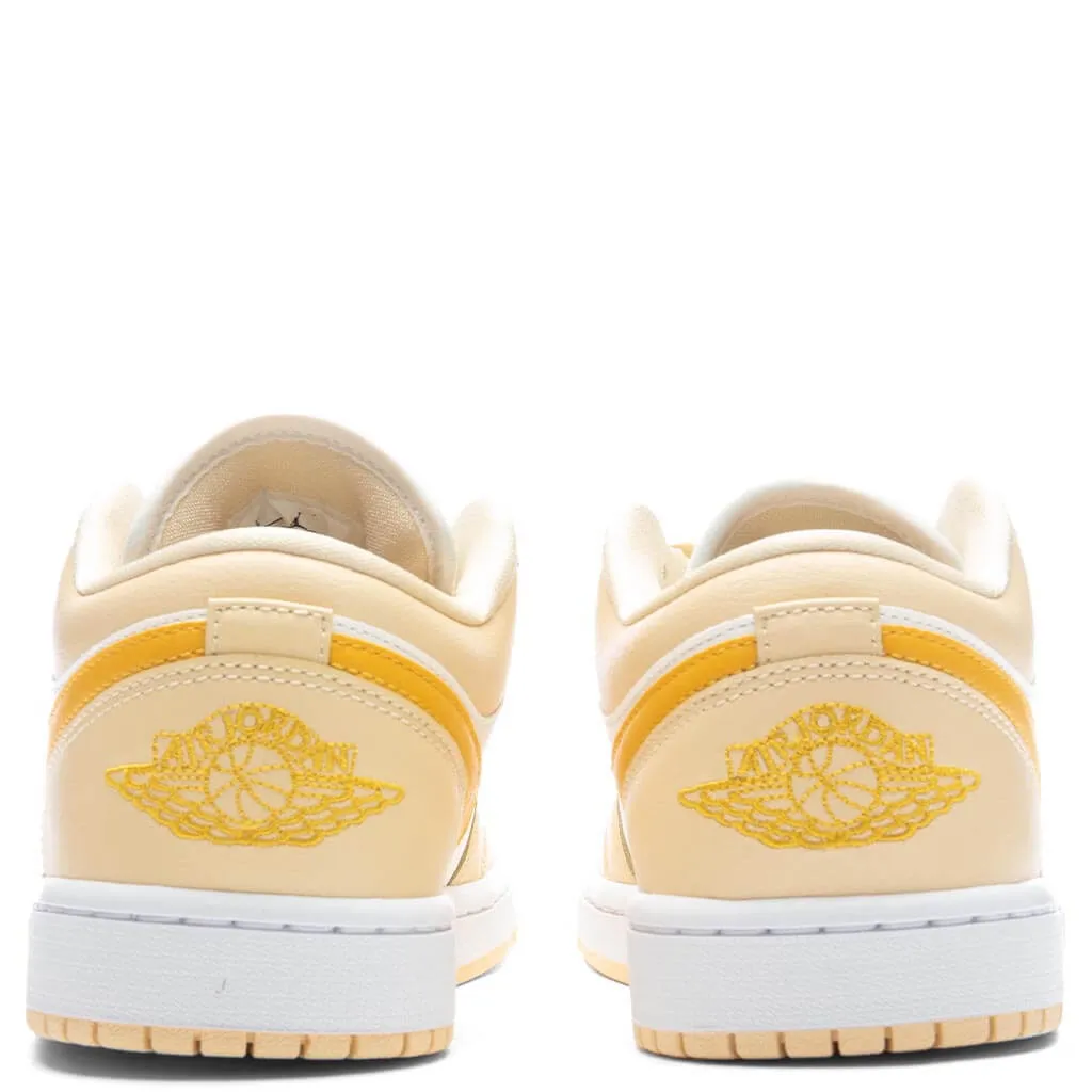 Air Jordan 1 Low Women's - Sail/Yellow Ochre/Pale Vanilla