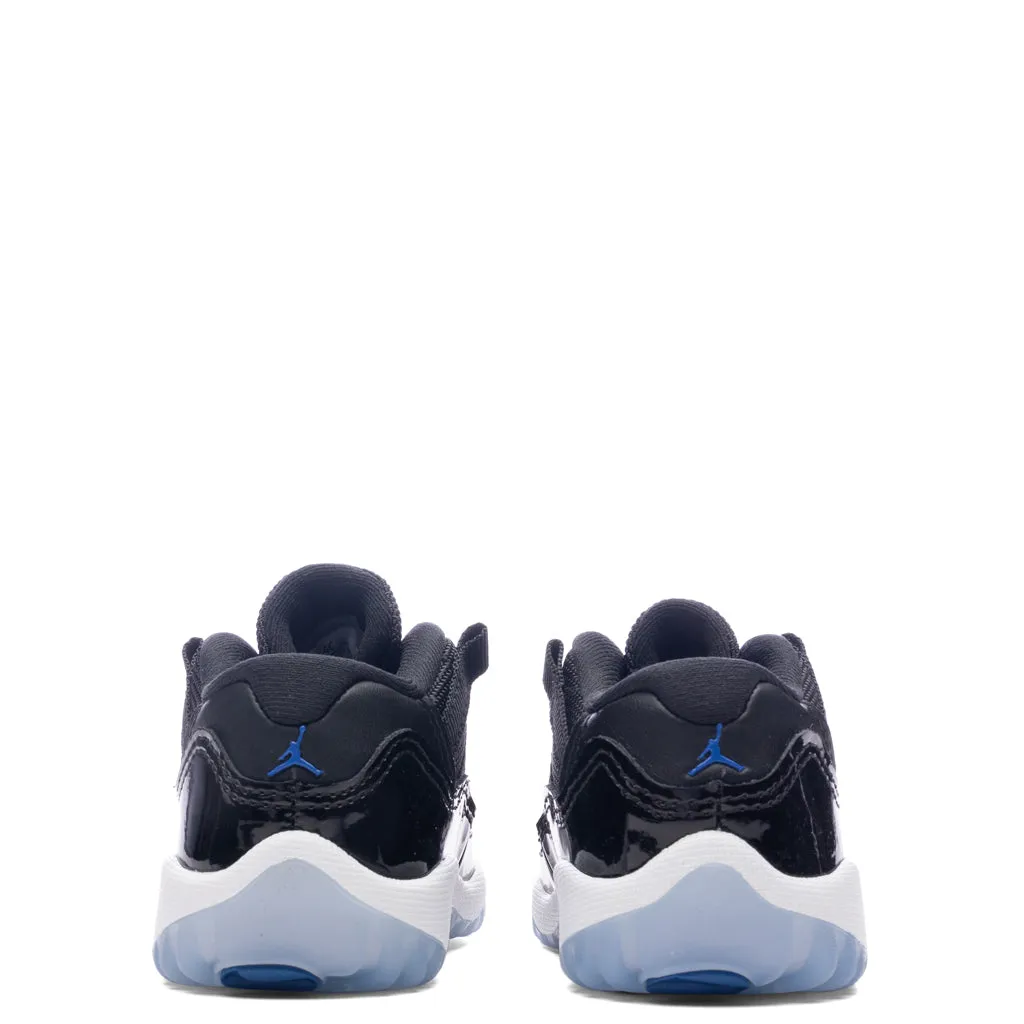 Air Jordan 11 Retro Low (TD) 'Space Jam' - Black/Varsity Royal/White