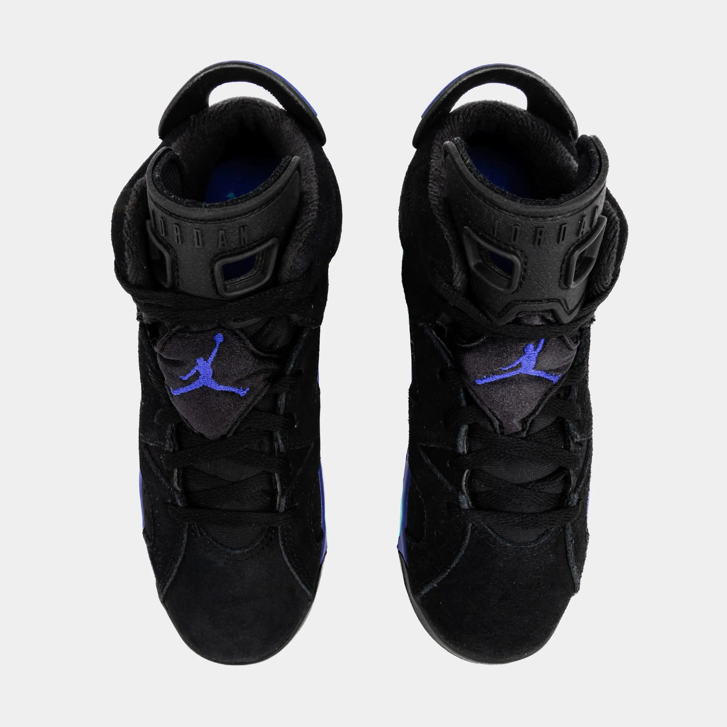 Air Jordan 6 Retro Aqua Prechool Lifestyle Shoes (Black/Aquatone/Bright Concord)