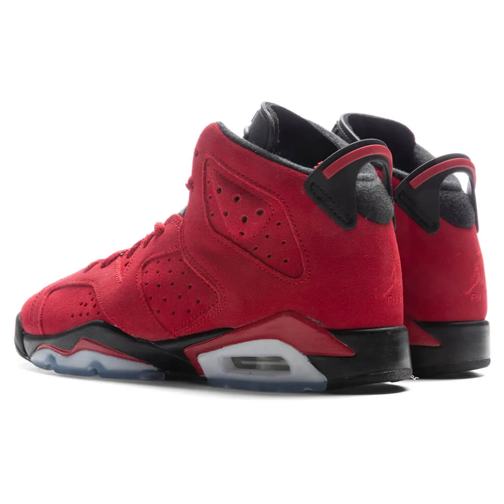 Air Jordan 6 Retro (GS) Toro Bravo - Varsity Red/Black