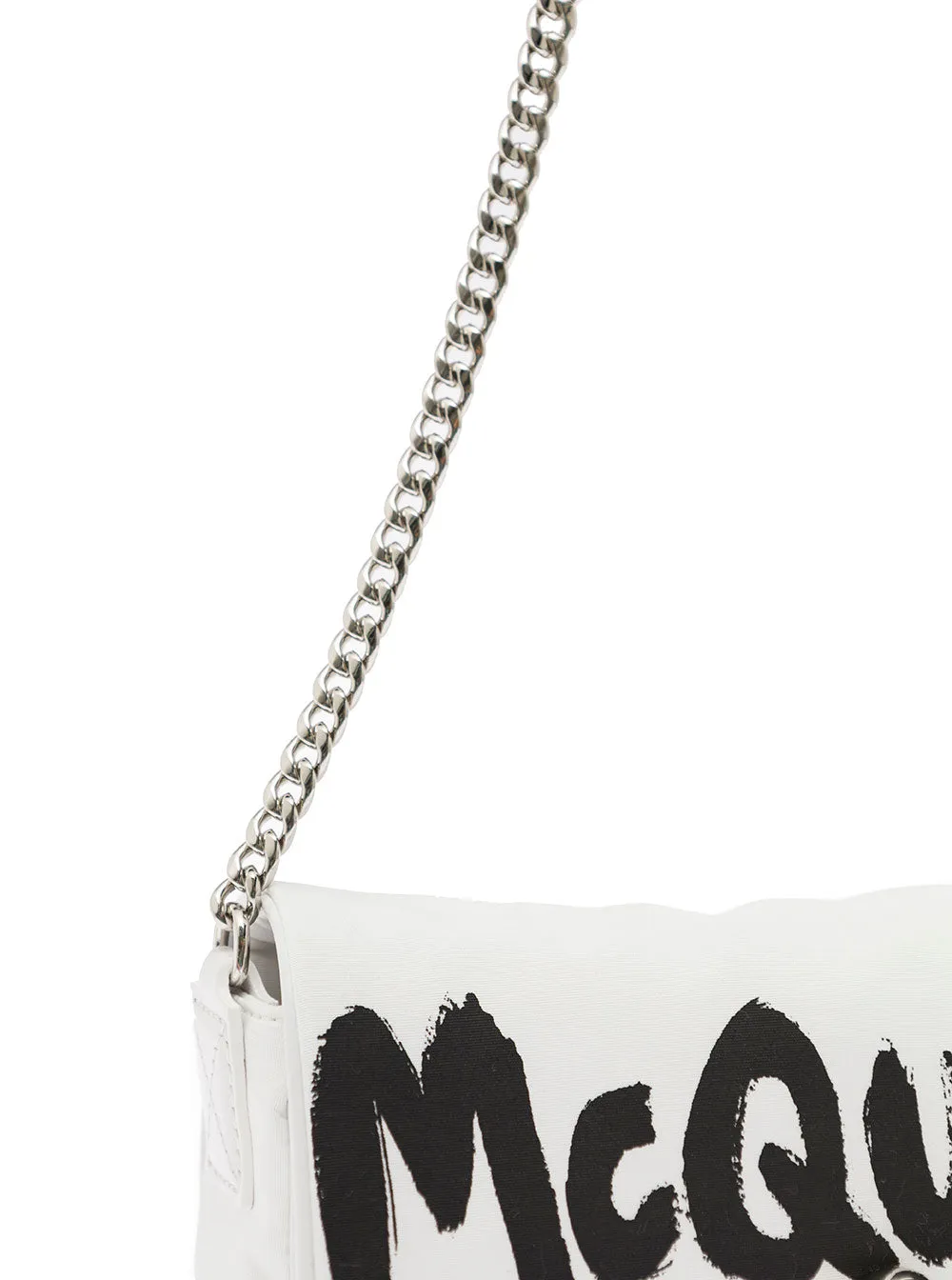 Alexander McQueen Graffiti Small Skull Crossbody Bag