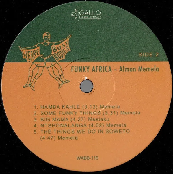 Almon Memela ~ Funky Africa