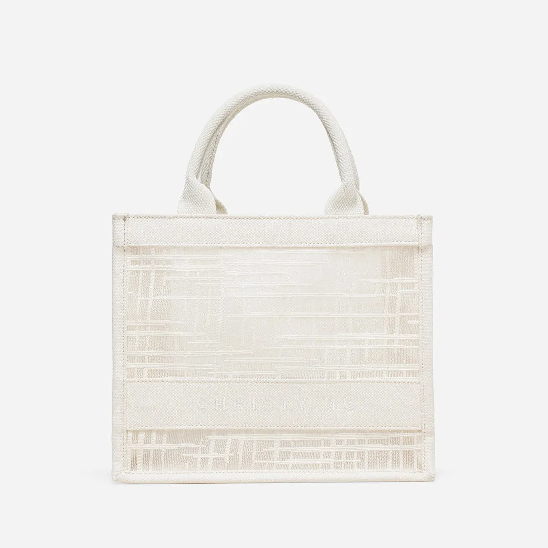 Alyssa Mini Lattice Tote