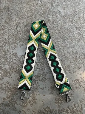 Aztec Print Bag Strap