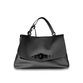 BAG POSTINA M PURA HOOKED Woman Black Etna