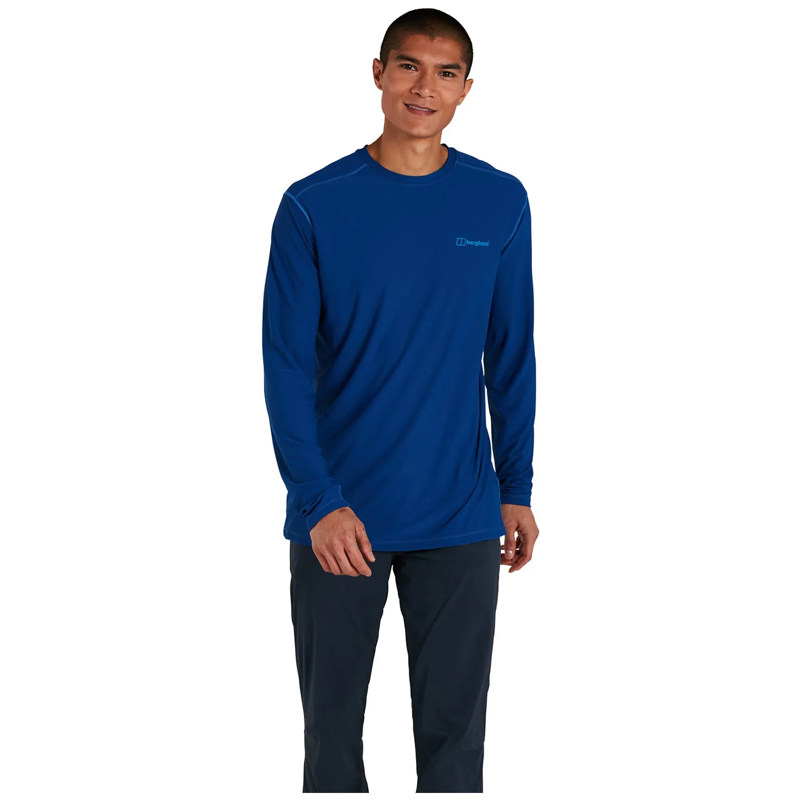 Berghaus Mens 24/7 Tech Tee Long Sleeve Crew Base Layer