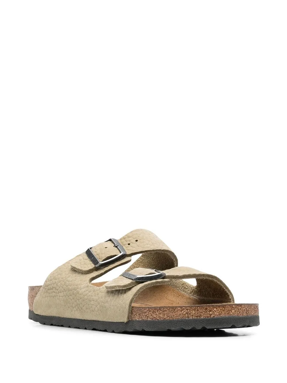 Birkenstock Sandales Arizona en cuir grainé