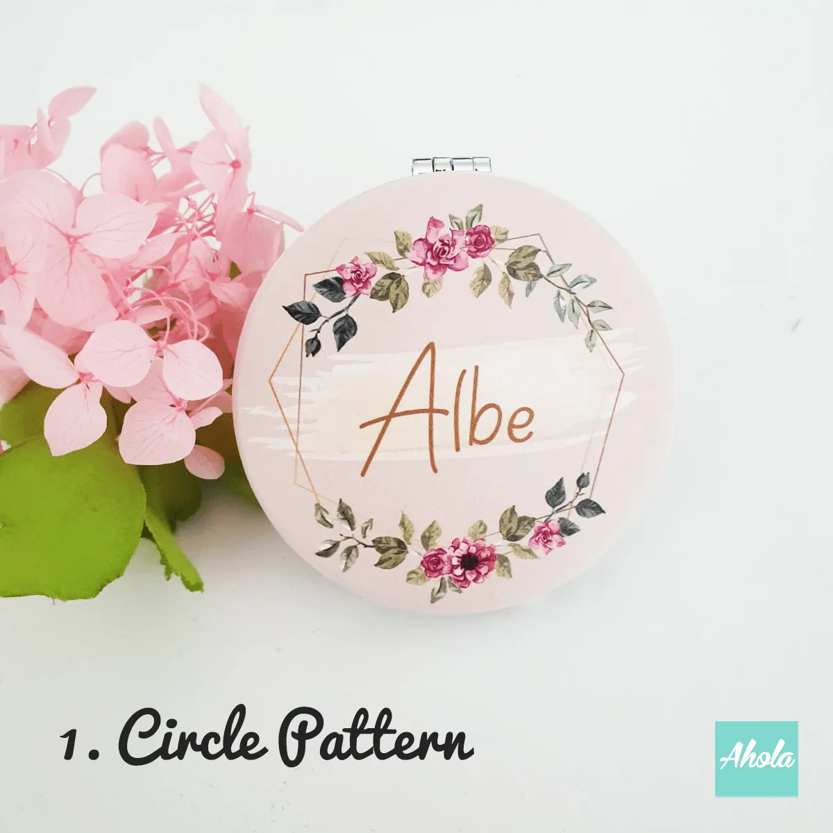 【Blossomy】Double Sided Compact Mirror 隨身鏡盒