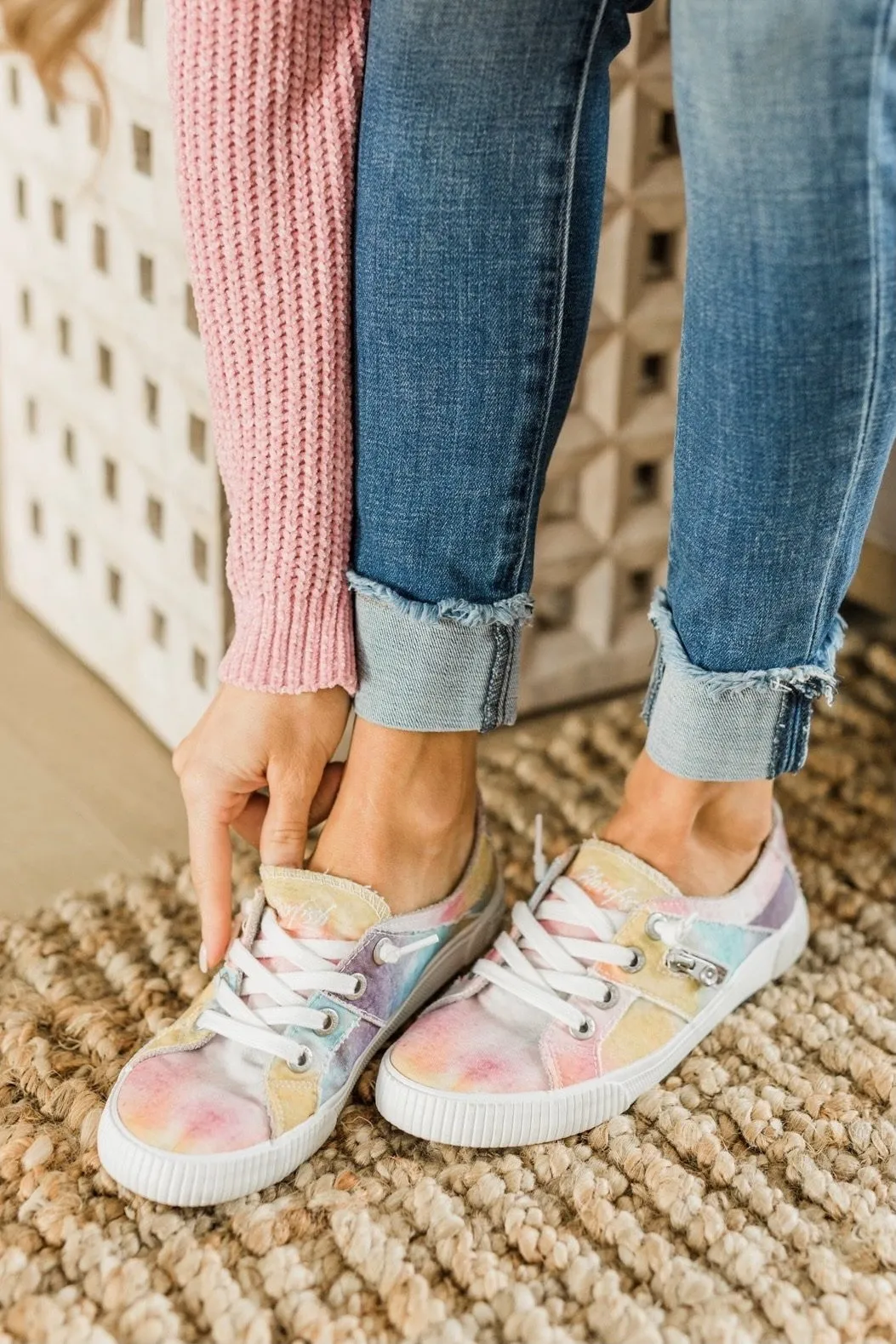 Blowfish Fruit Sneakers- Desert Sky Tie-Dye