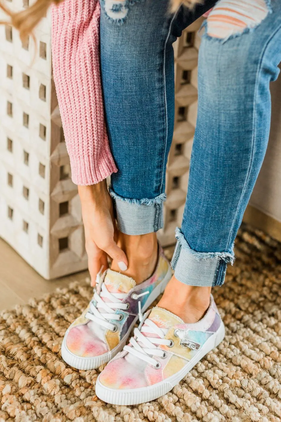 Blowfish Fruit Sneakers- Desert Sky Tie-Dye