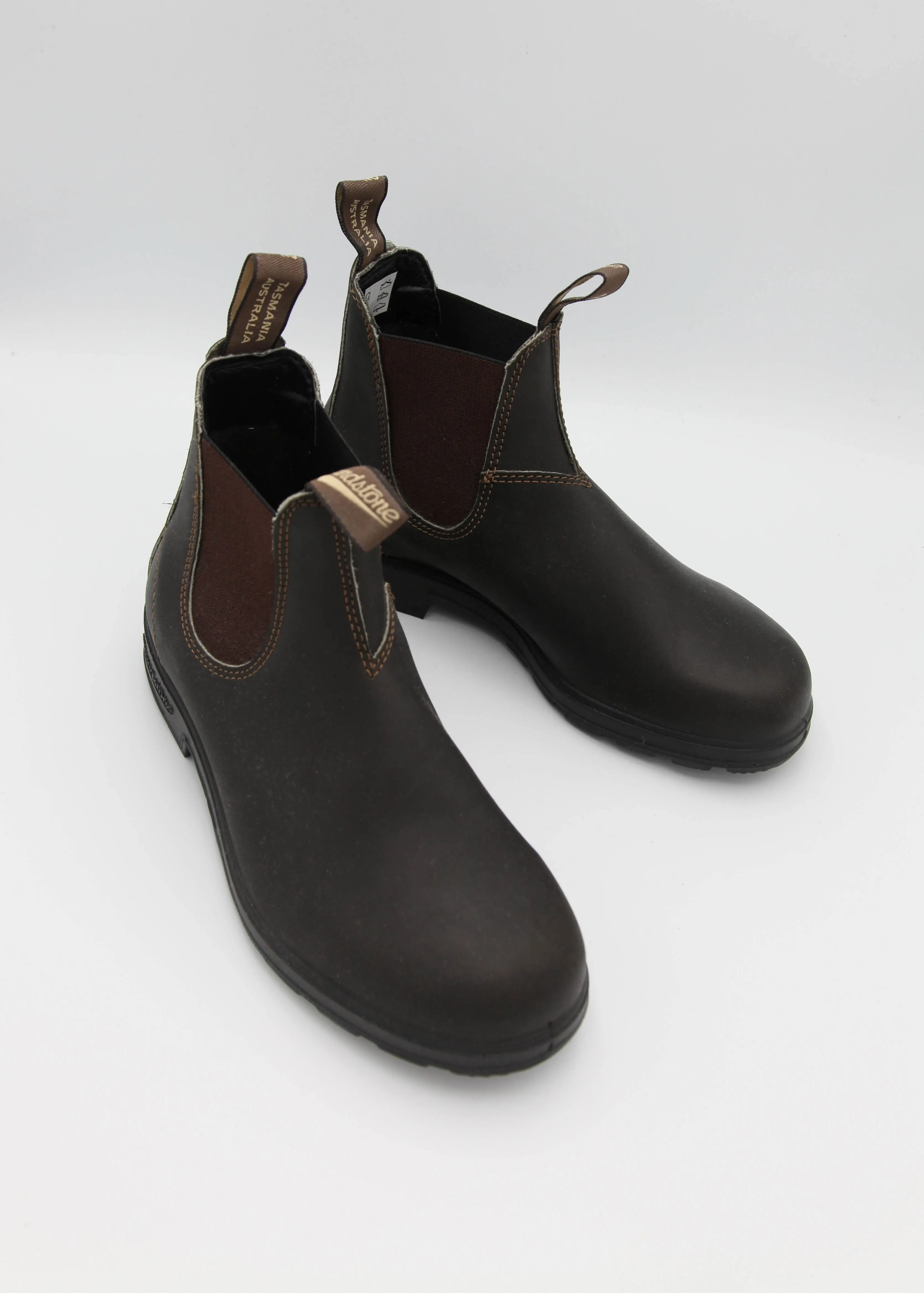 Blundstone 500 Elastic Sided Boots Stout Brown