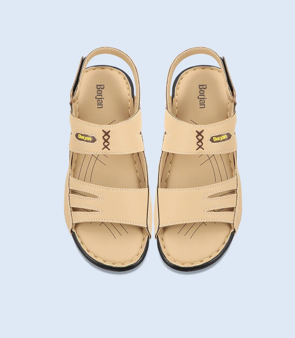 BM5684-BEIGE-Men Sandal