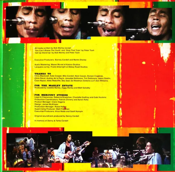 Bob Marley And The Wailers ~ The Capitol Session '73