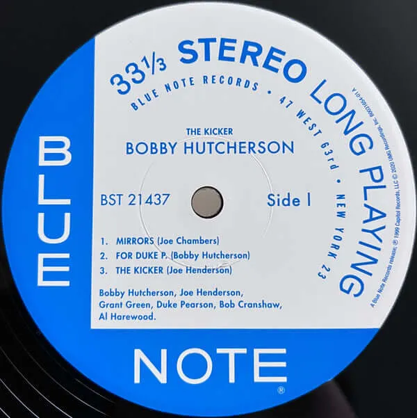 Bobby Hutcherson ~ The Kicker