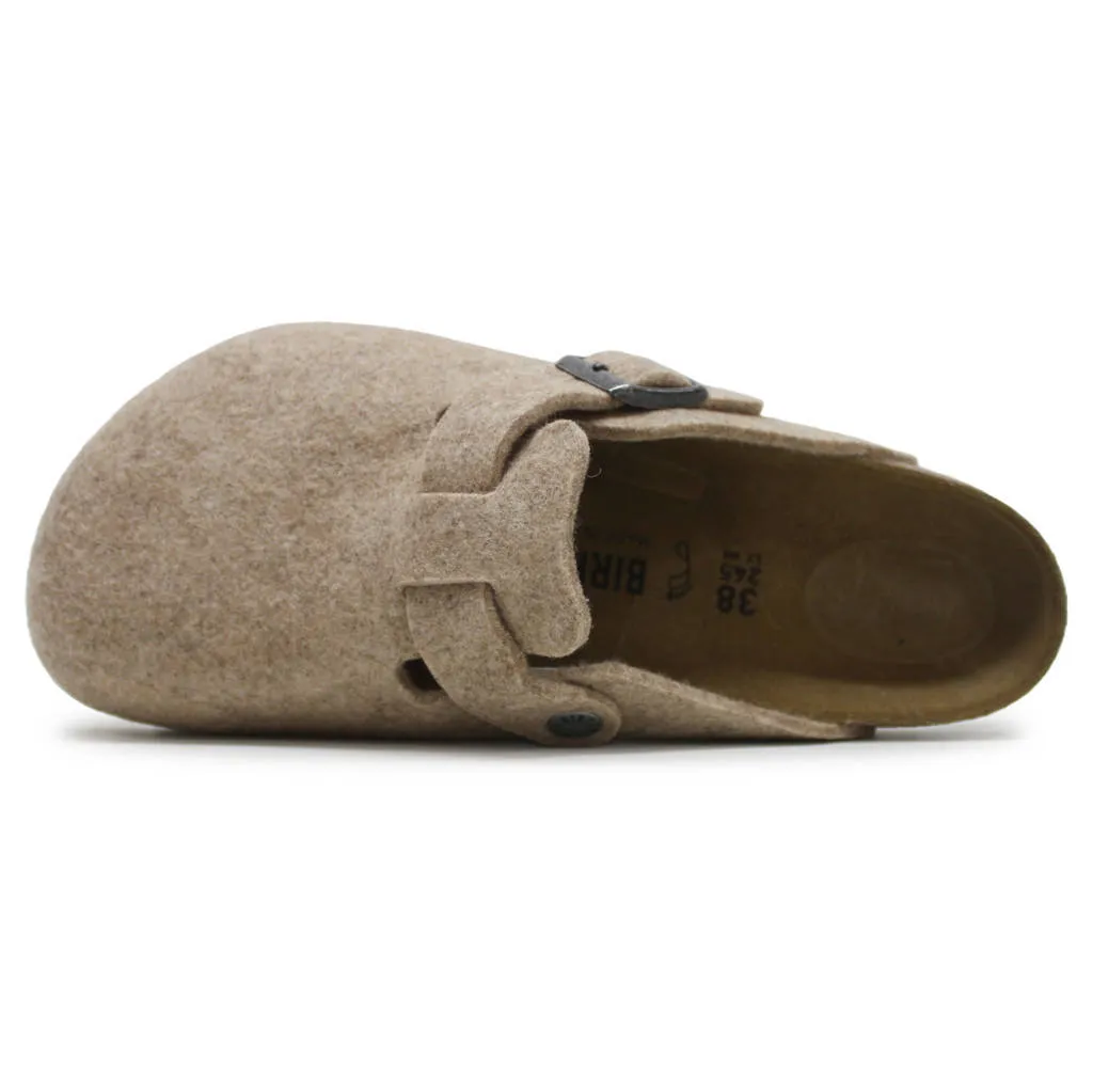 Boston BS Wool Felt Unisex Clogs Sandals