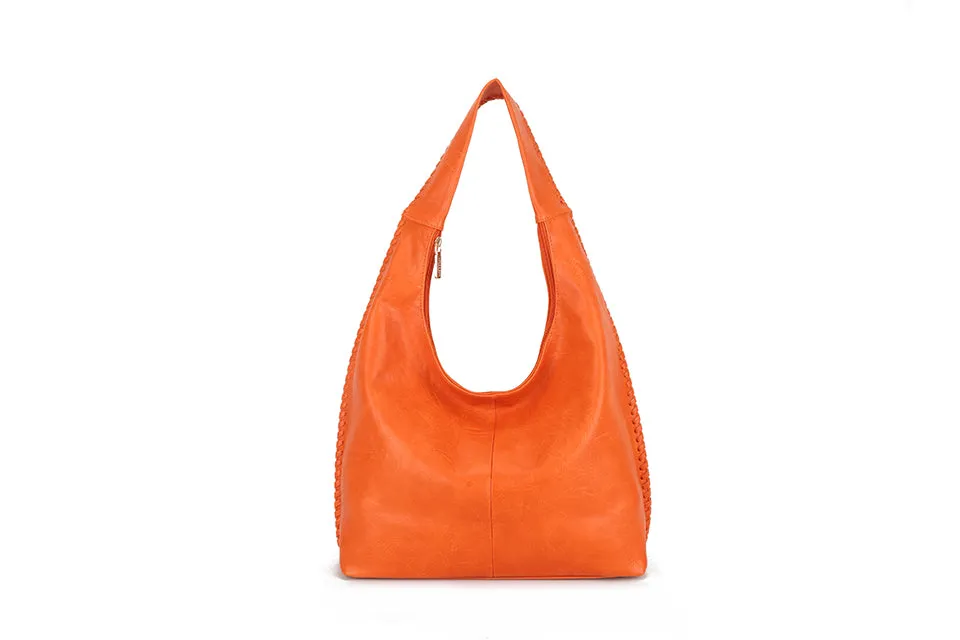 BY712 -Orange Shoulder Strap Bag