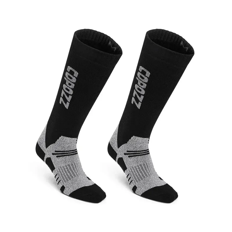 Chaussettes de ski thermiques en laine merinos pour homme et femme COPOZZ - Ski socks