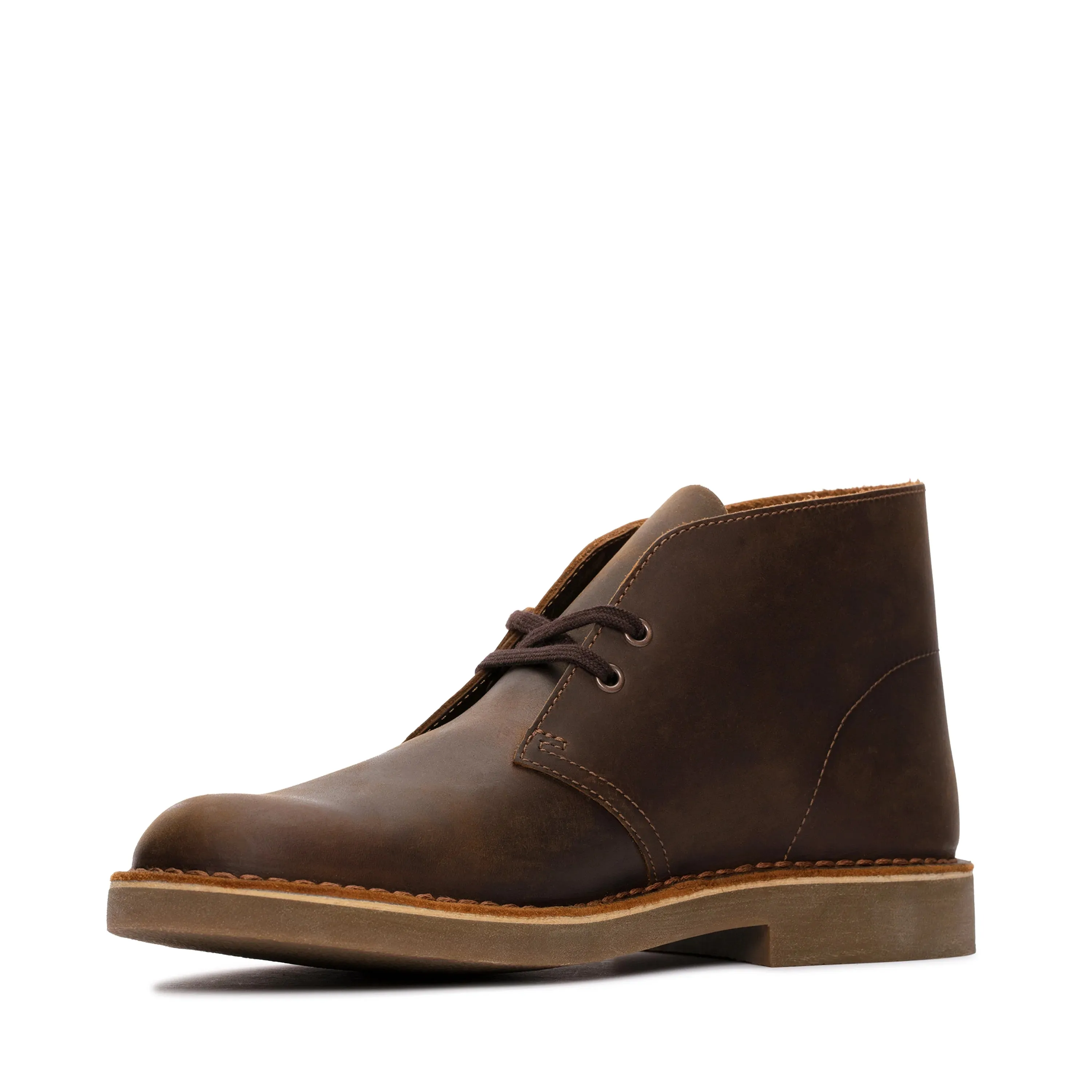 CLARKS | DESERT BOOT HOMBRE | DESERT BT EVO BEESWAX LEATHER | AMARILLO