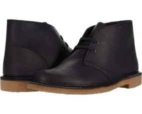 Clarks Men's Bushacre 3 Desert Boot Black Leather