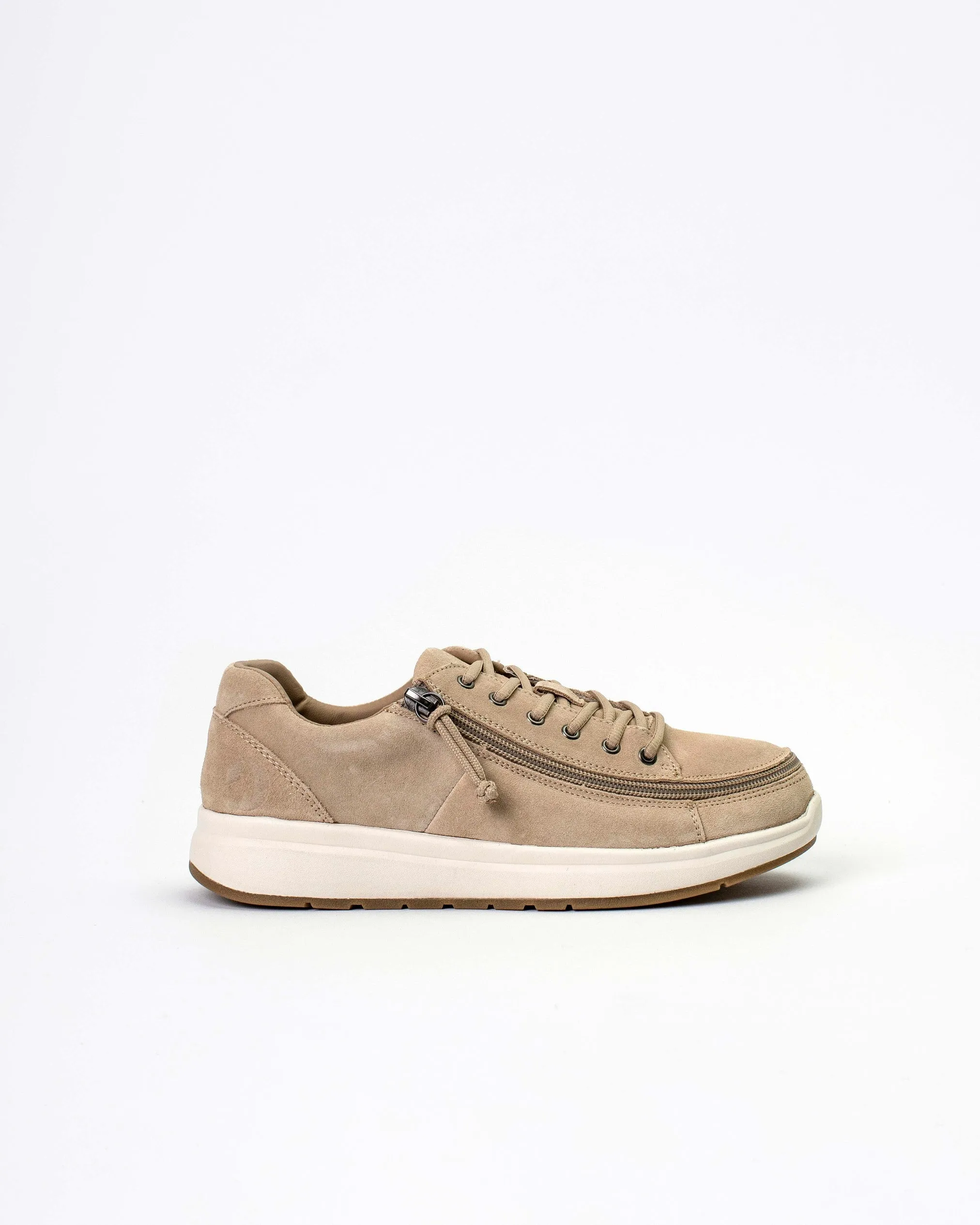 Comfort Sneaker (Women) - Tan Suede