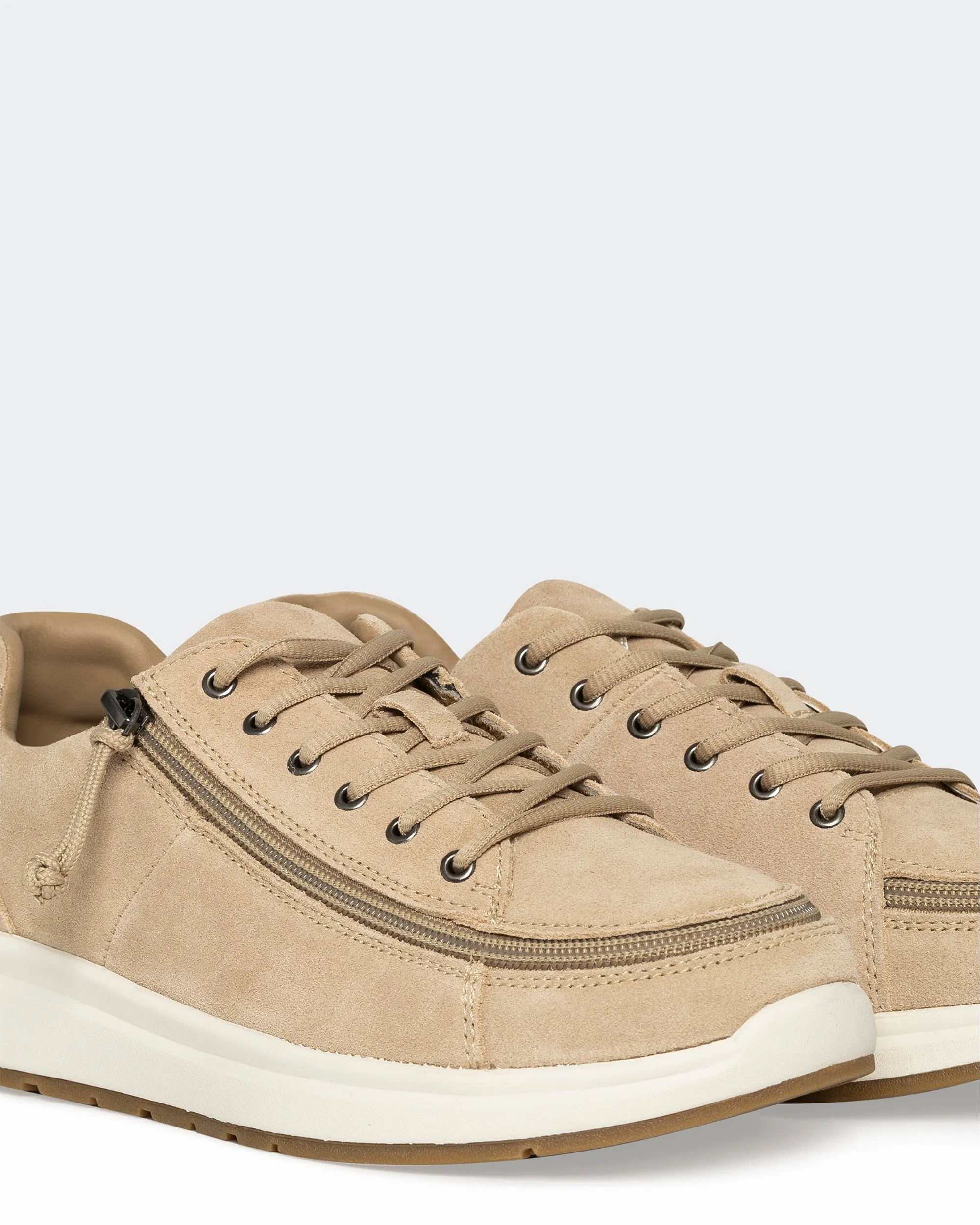 Comfort Sneaker (Women) - Tan Suede