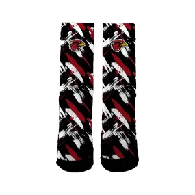 Corona Cardinals Paint Socks