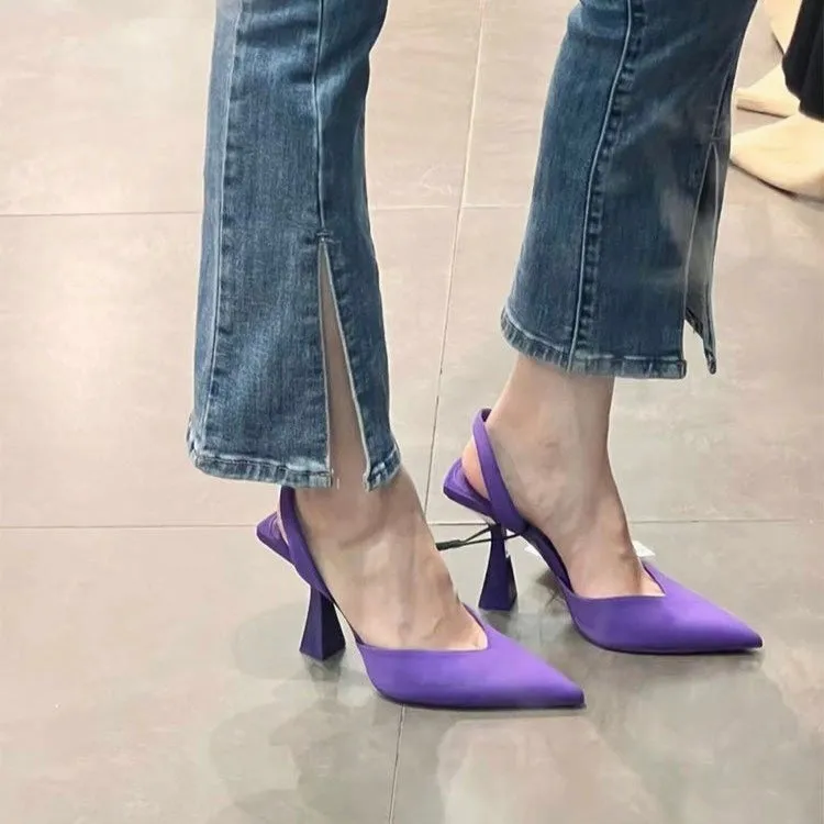 DEFIA SLINGBACK HEELS