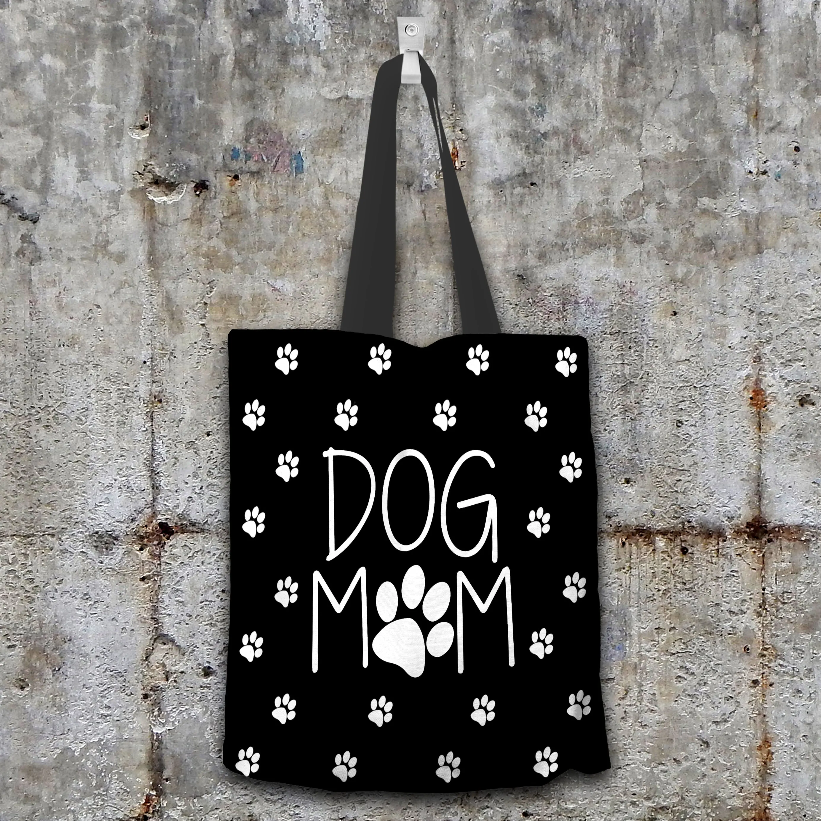 Dog Mom Tote Bag