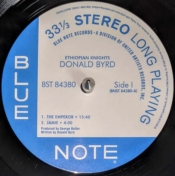 Donald Byrd ~ Ethiopian Knights