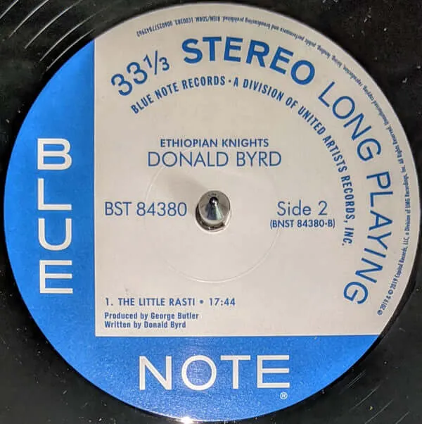 Donald Byrd ~ Ethiopian Knights