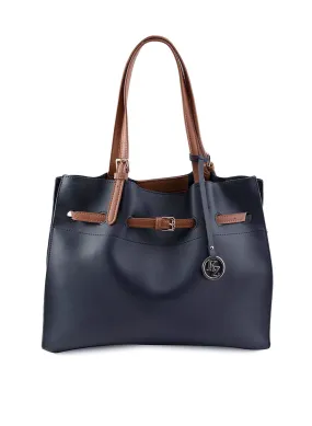 Eileen Navy Combo Handbag