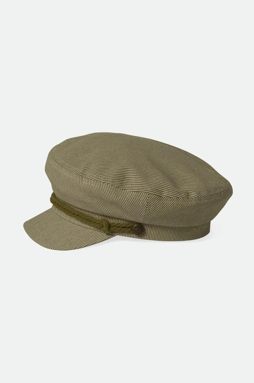 Fiddler Fisherman Cap - Sea Kelp/Oat Milk