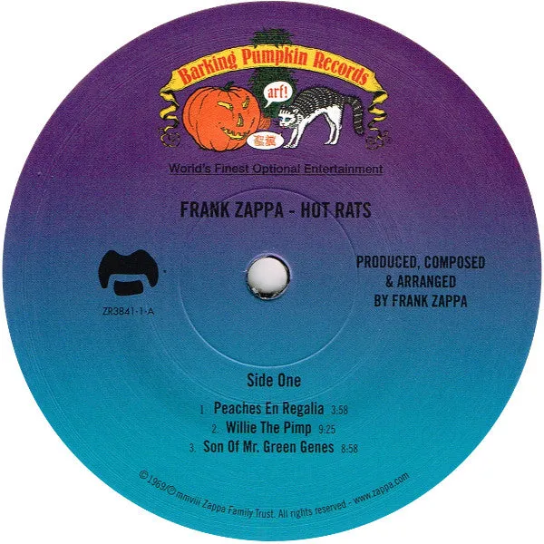 Frank Zappa ~ Hot Rats