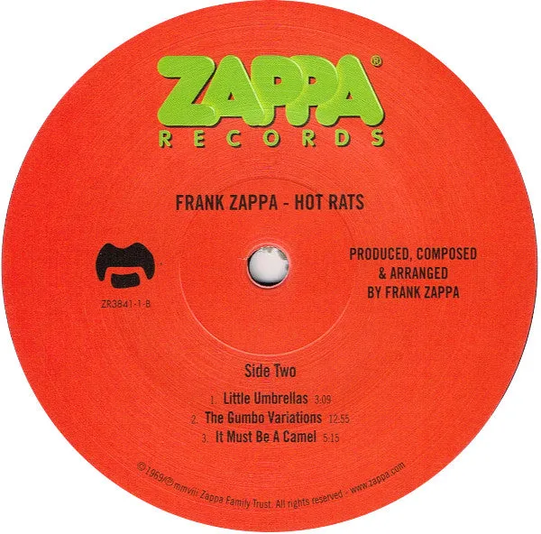 Frank Zappa ~ Hot Rats