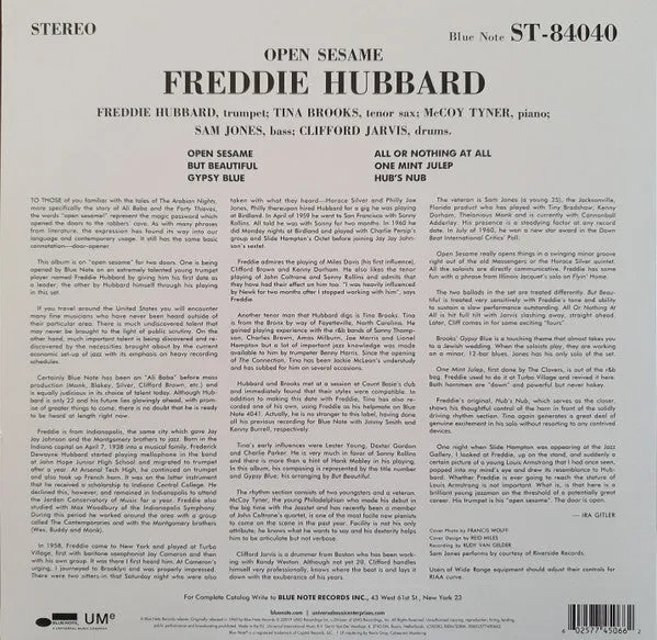 Freddie Hubbard ~ Open Sesame