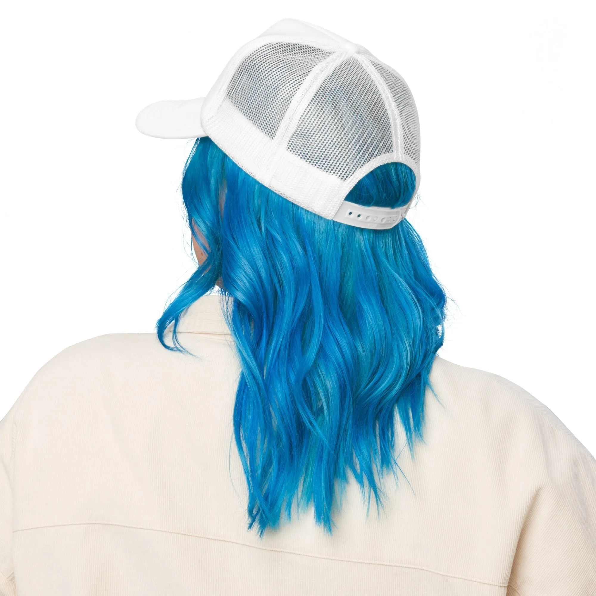 Gerald Black Foam Trucker Hat BLU